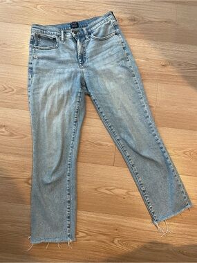 J. Crew Light Blue Straight-Leg Jeans
